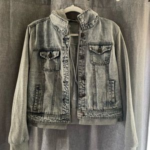 Highway Hoodie Jean Jacket
